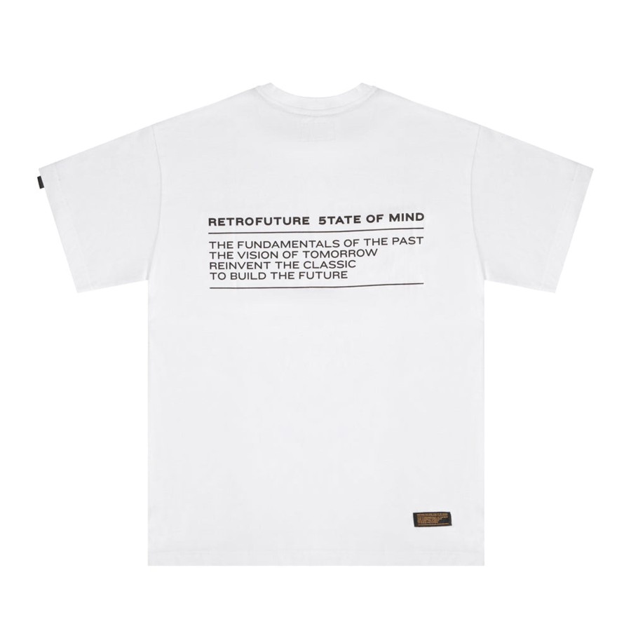 T-Shirts 5tate Of Mind | Retrofuture Basic T-Shirt White