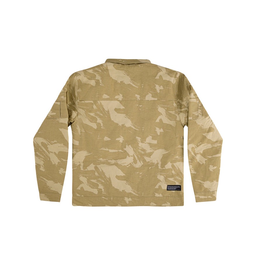 Giacche 5tate Of Mind | Retrofuture Combat Short Jacket Beige/Camo