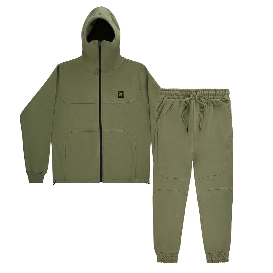 Completi 5tate Of Mind | Retrofuture Basic Hooligan Completo Military Green