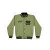 Giacche 5tate Of Mind | Monogram Varsity Jacket Military Green