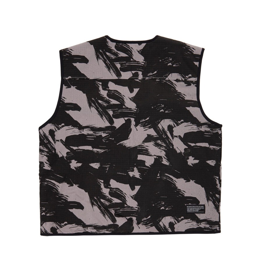 Giacche 5tate Of Mind | Retrofuture Combat Vest Black/Camo