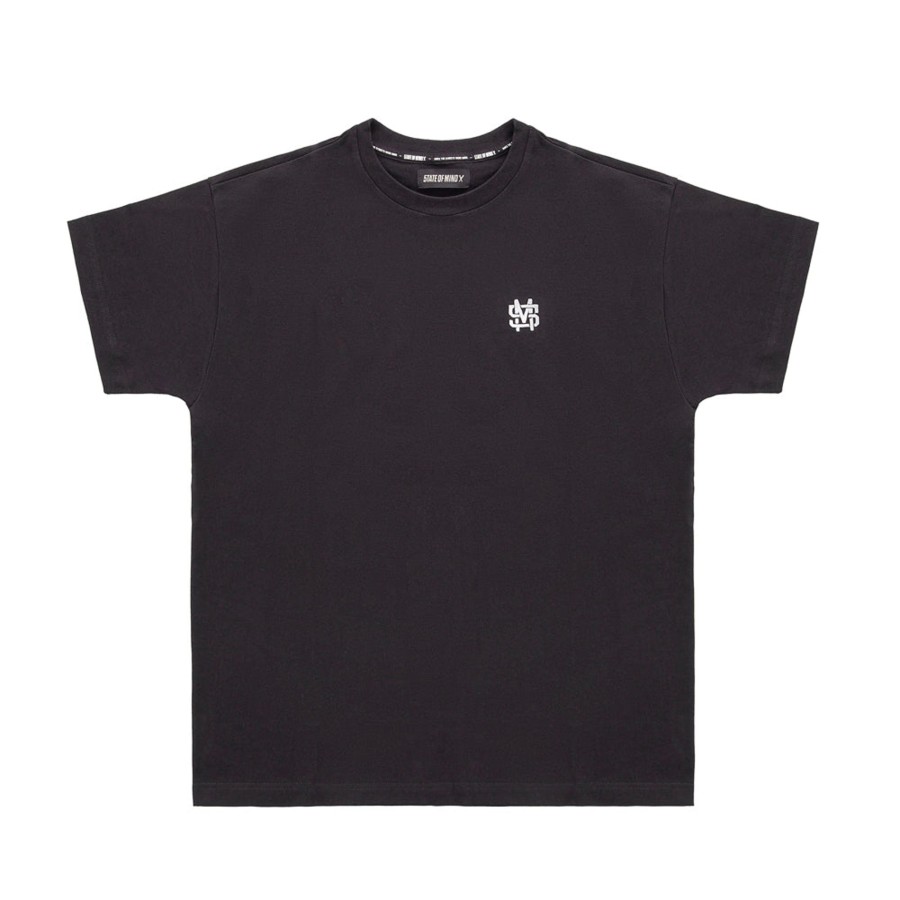 T-Shirts 5tate Of Mind | Monogram T-Shirt Black