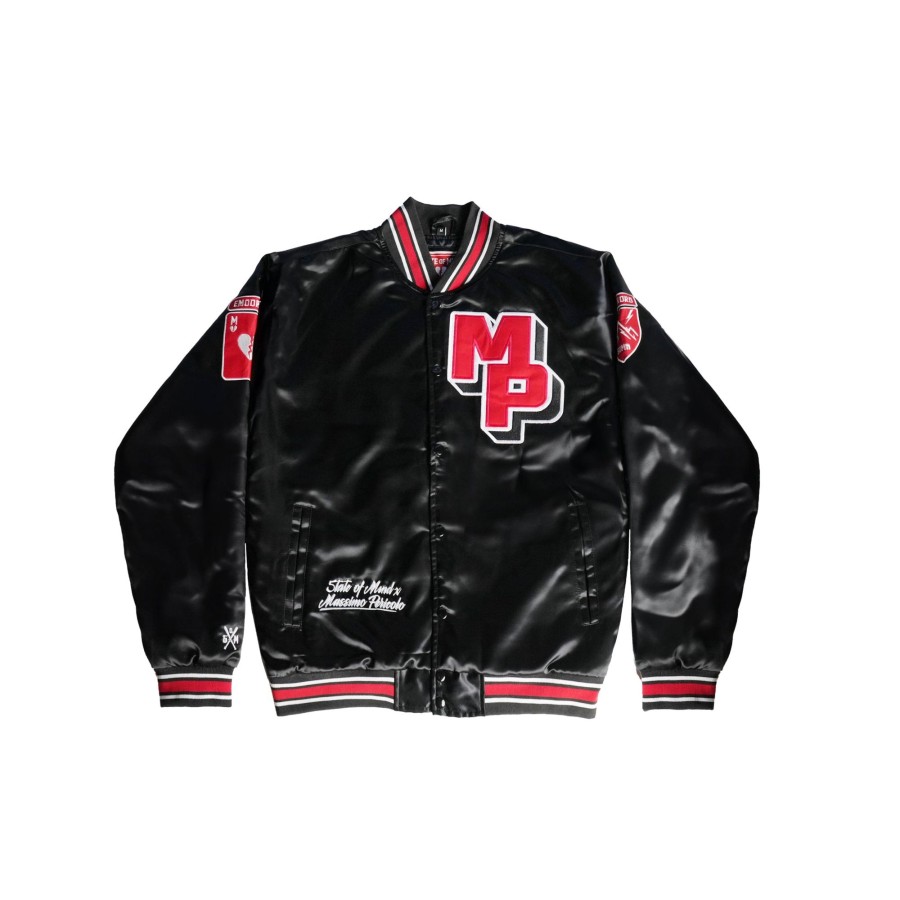 Giacche 5tate Of Mind | 5Om X Mp Bomber Jacket Nera