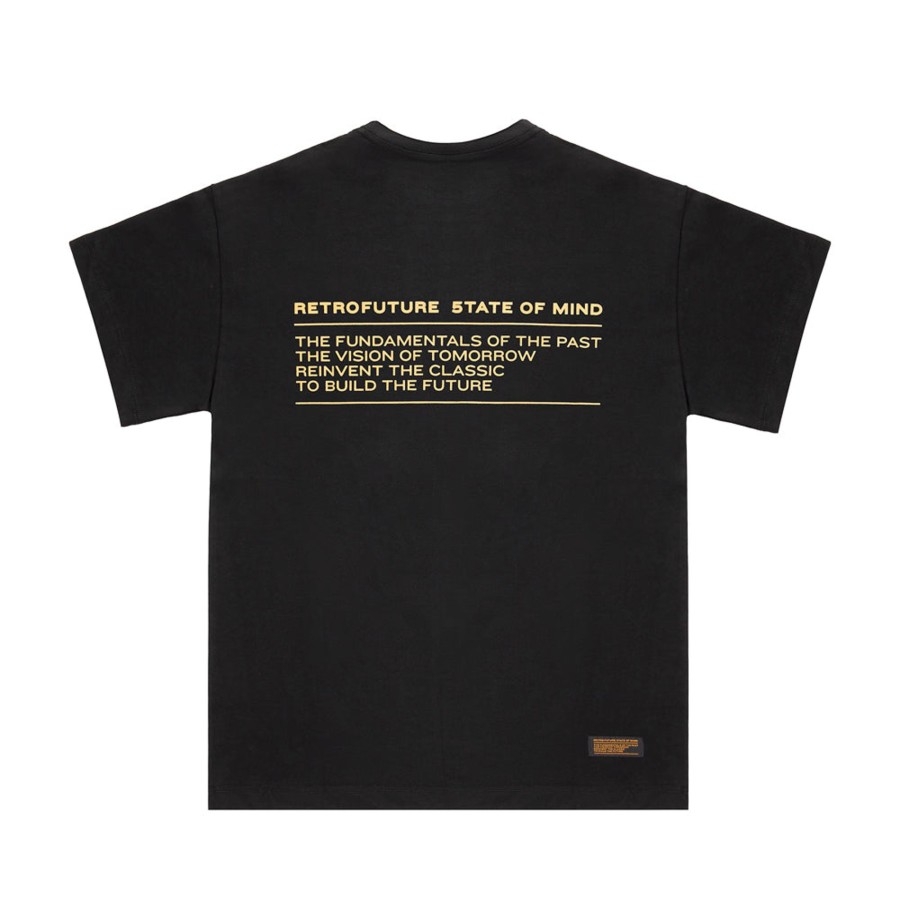 T-Shirts 5tate Of Mind | Retrofuture Basic T-Shirt Black