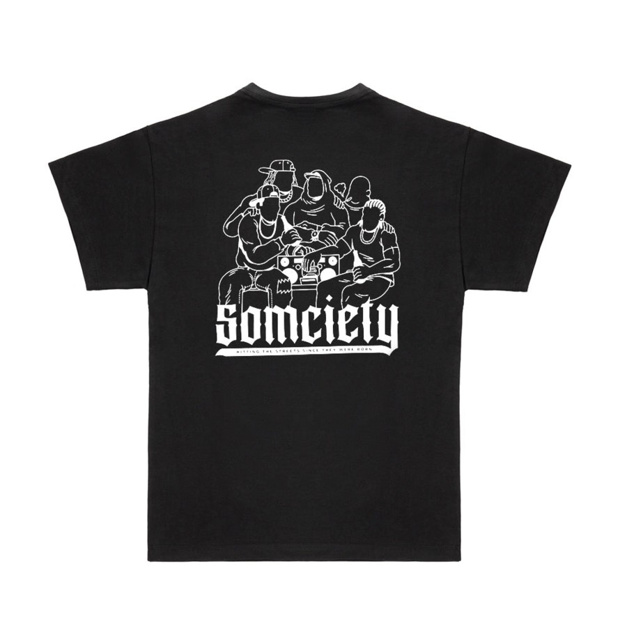 T-Shirts 5tate Of Mind | 5Omciety T-Shirt Black