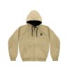 Felpe 5tate Of Mind | Retrofuture Worker Canvas Hoodie Zip Sand