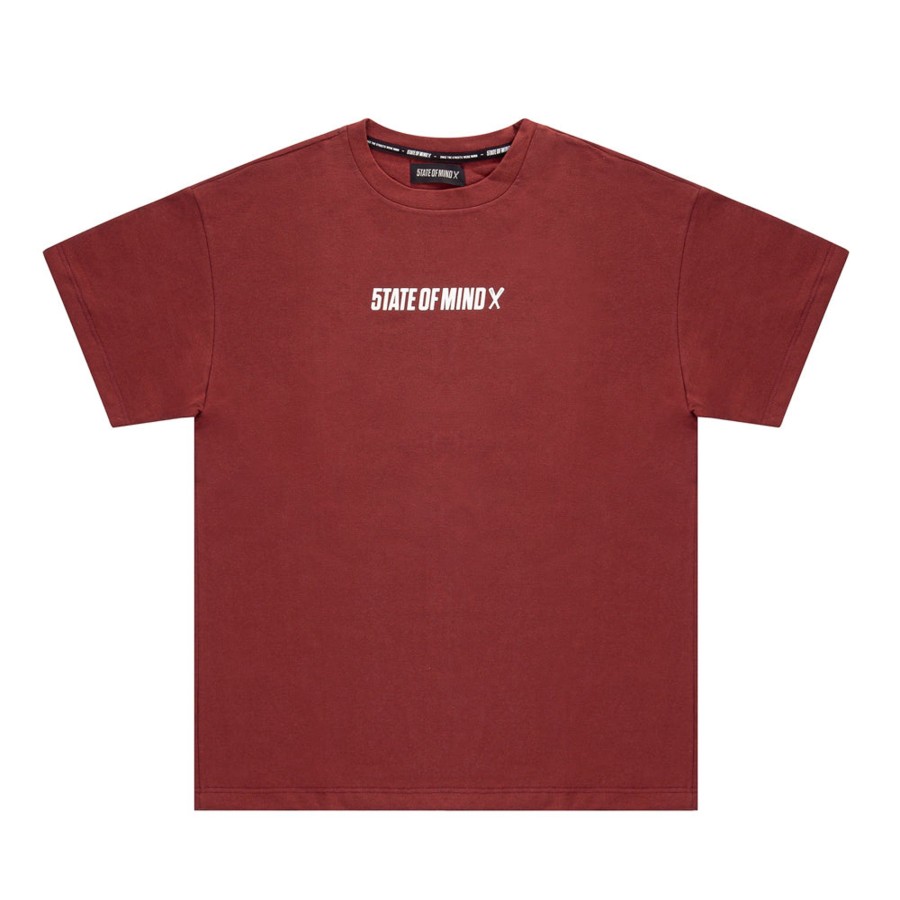 T-Shirts 5tate Of Mind | Box Logo T-Shirt Brick