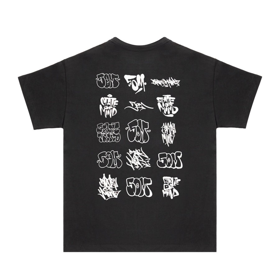 T-Shirts 5tate Of Mind | 5Om Flop Studio T-Shirt Black