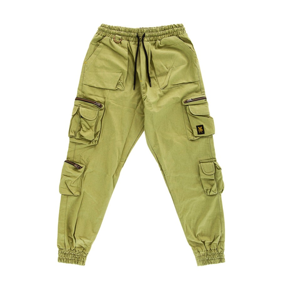 Pantaloni 5tate Of Mind | Retrofuture Cargo Jogger Cargo Military Green