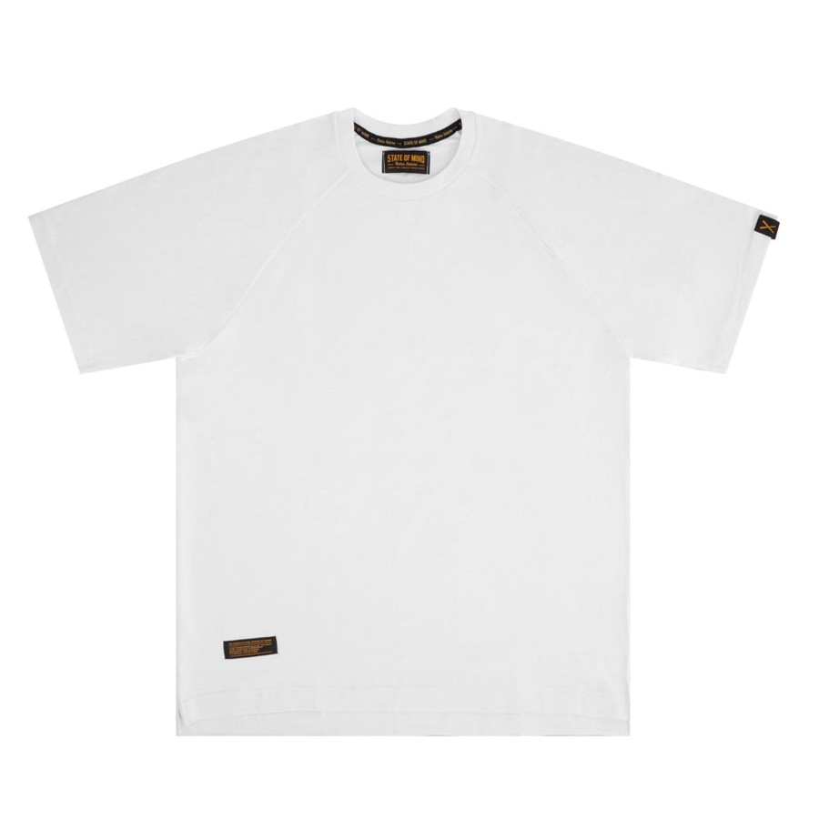 T-Shirts 5tate Of Mind | Retrofuture Basic Raglan T-Shirt White