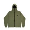 Felpe 5tate Of Mind | Retrofuture Basic Hooligan Hoodie Zip Military Green