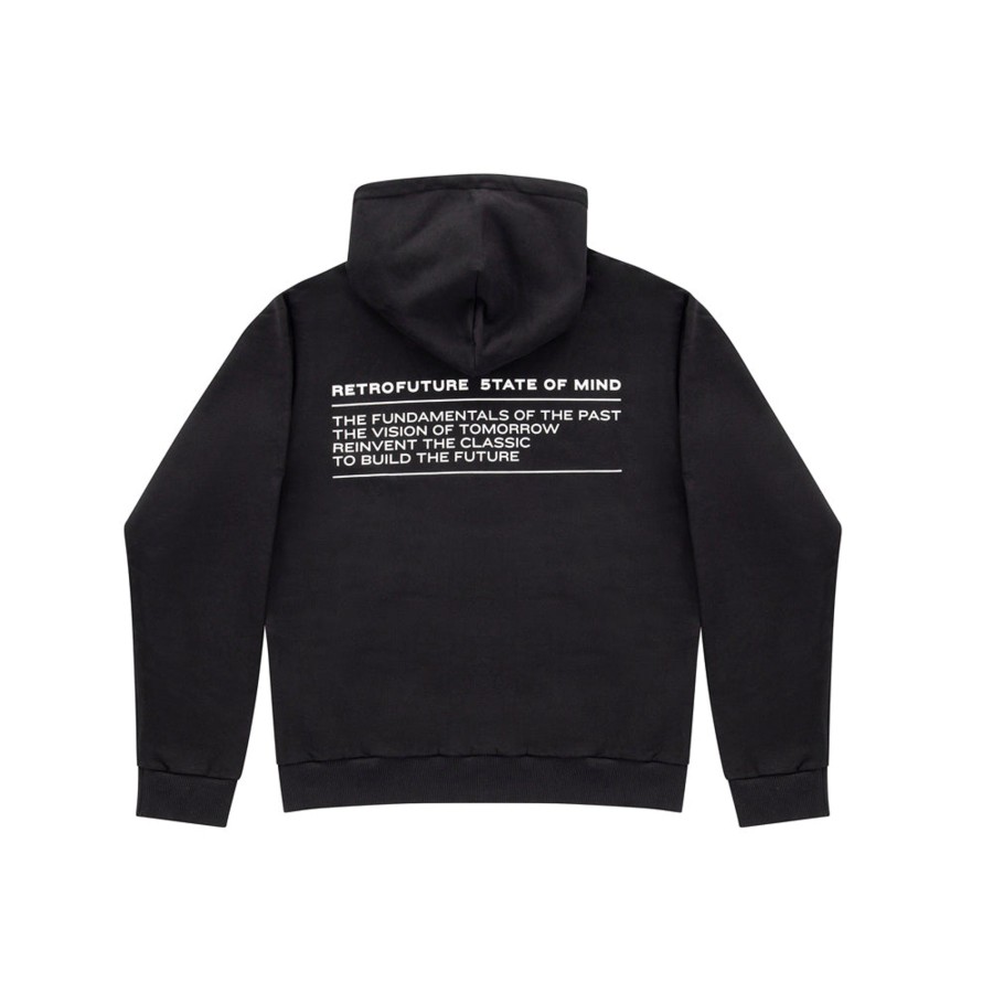 Felpe 5tate Of Mind | Retrofuture Basic Hoodie Black