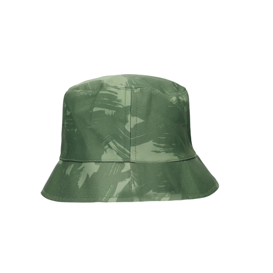 Cappelli 5tate Of Mind | Retrofuture Cargo Bucket Hat Green Camouflage