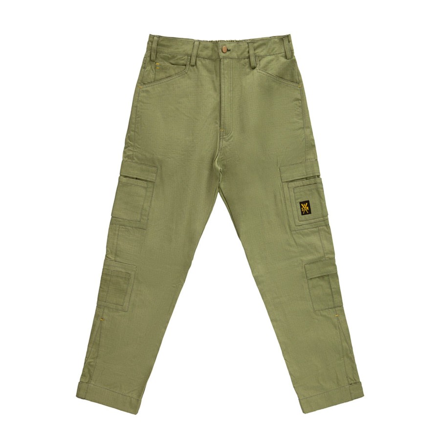 Pantaloni 5tate Of Mind | Retrofuture Combat Ripstop Cargo Pant Verde Militare