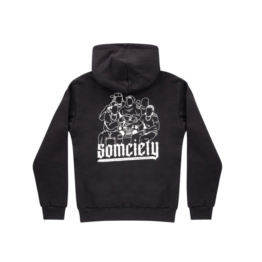 Felpe 5tate Of Mind | 5Omciety Hoodie Black