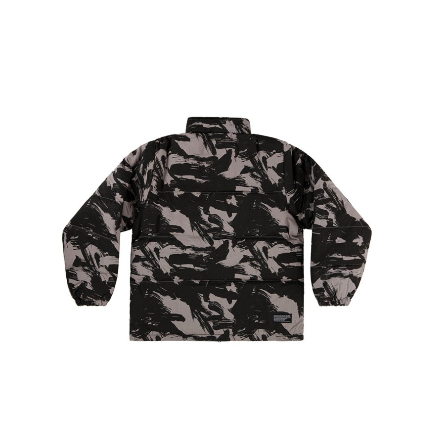 Giacche 5tate Of Mind | Retrofuture Basic Puffer Jacket Black/Camo