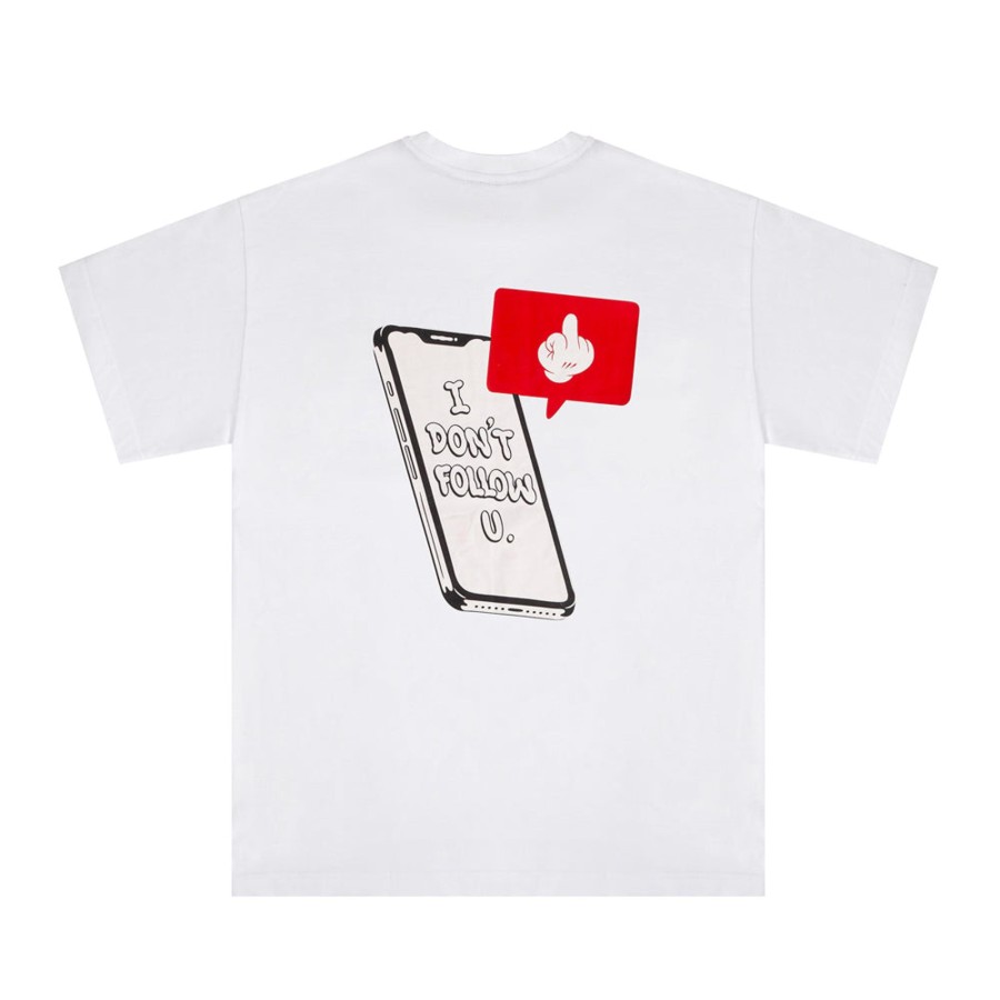 T-Shirts 5tate Of Mind | Unfollow T-Shirt White