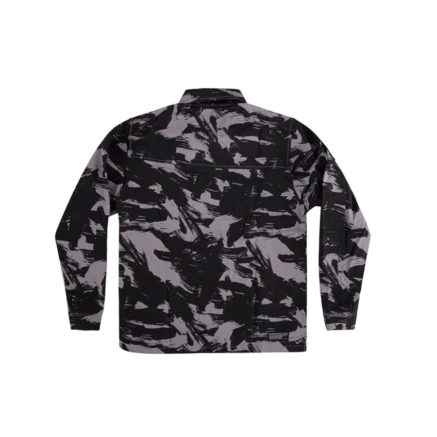 Camicie 5tate Of Mind | Retrofuture Combat Shirt Black/Camo