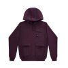 Felpe 5tate Of Mind | Retrofuture Combat Raglan Hoodie Violet