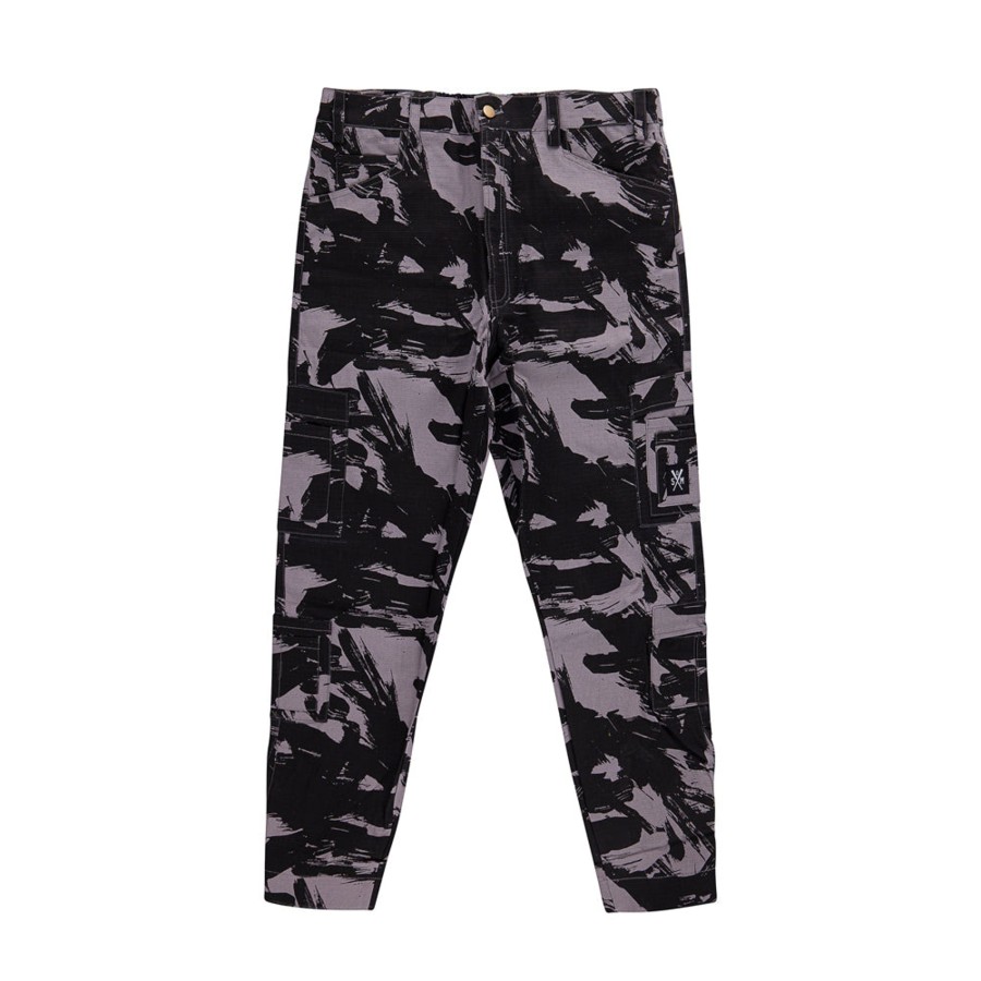 Pantaloni 5tate Of Mind | Retrofuture Combat Pant/Jogger Black/Camo