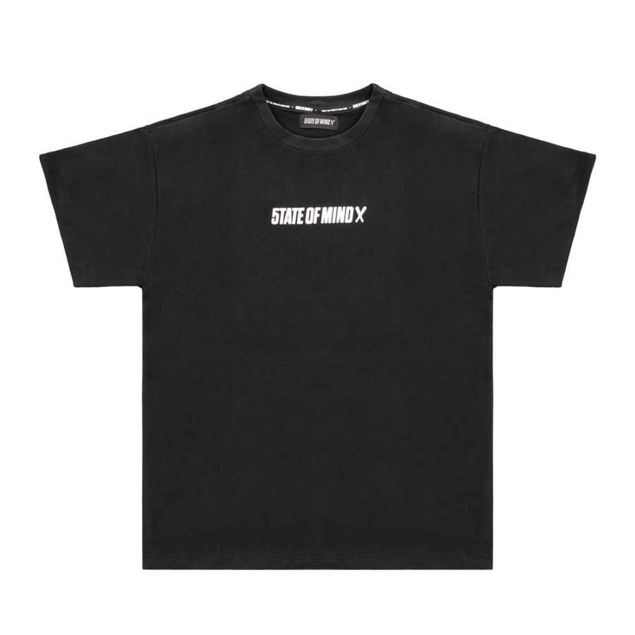 T-Shirts 5tate Of Mind | Box Logo T-Shirt Black