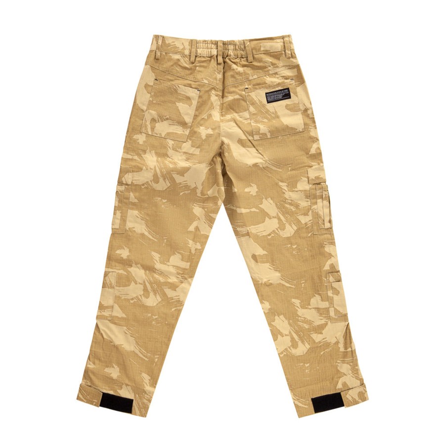 Pantaloni 5tate Of Mind | Retrofuture Combat Ripstop Cargo Pant Beige/Camo