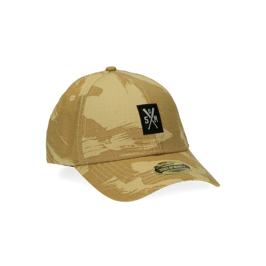 Cappelli 5tate Of Mind | Retrofuture Basic Curved Cap Beige/Camo