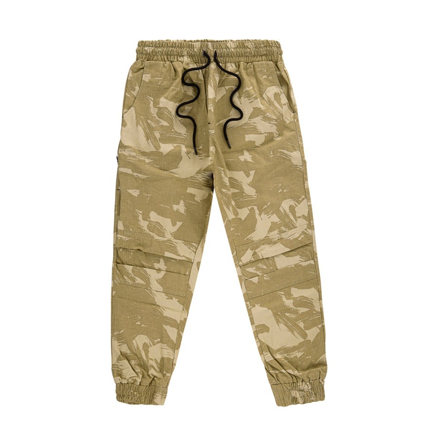 Pantaloni 5tate Of Mind | Retrofuture Basic Jogger Beige/Camo