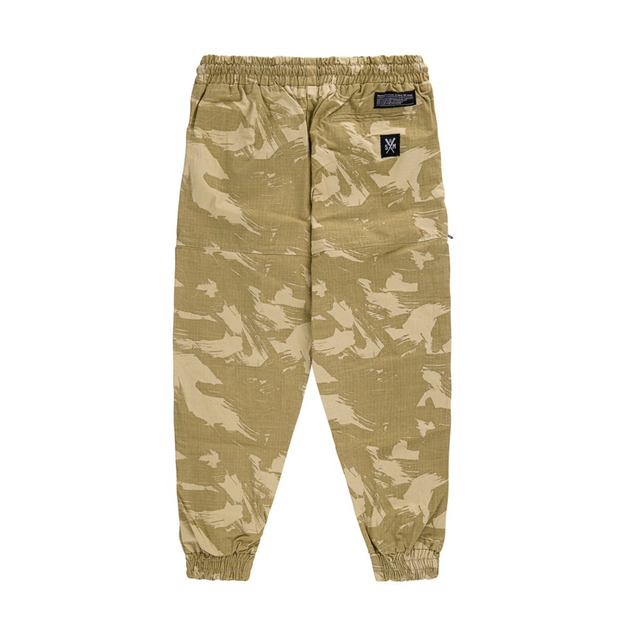 Pantaloni 5tate Of Mind | Retrofuture Basic Jogger Beige/Camo