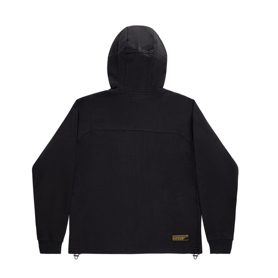 Felpe 5tate Of Mind | Retrofuture Basic Hooligan Hoodie Zip Black