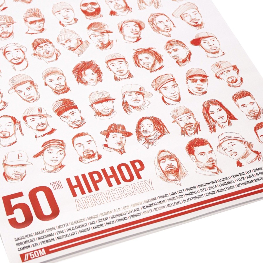 Accessori 5tate Of Mind | 5Om Hip Hop Anniversary Poster