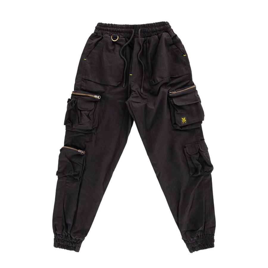 Pantaloni 5tate Of Mind | Retrofuture Cargo Jogger Cargo Black