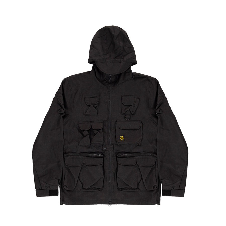 Giacche 5tate Of Mind | Retrofuture Cargo Cargo Jacket 3In1 Black